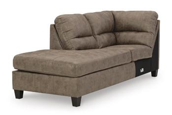 Navi 2-Piece Sectional Sofa Sleeper Chaise