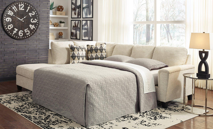 Abinger 2-Piece Sleeper Sectional with Chaise