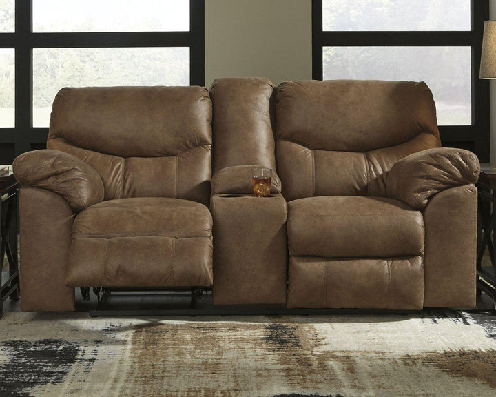 Boxberg Reclining Loveseat with Console