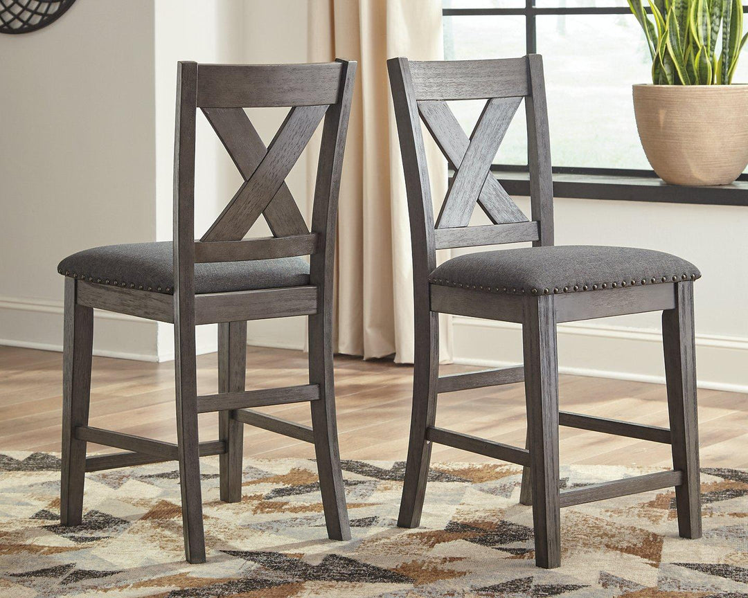 Caitbrook Counter Height Upholstered Bar Stool