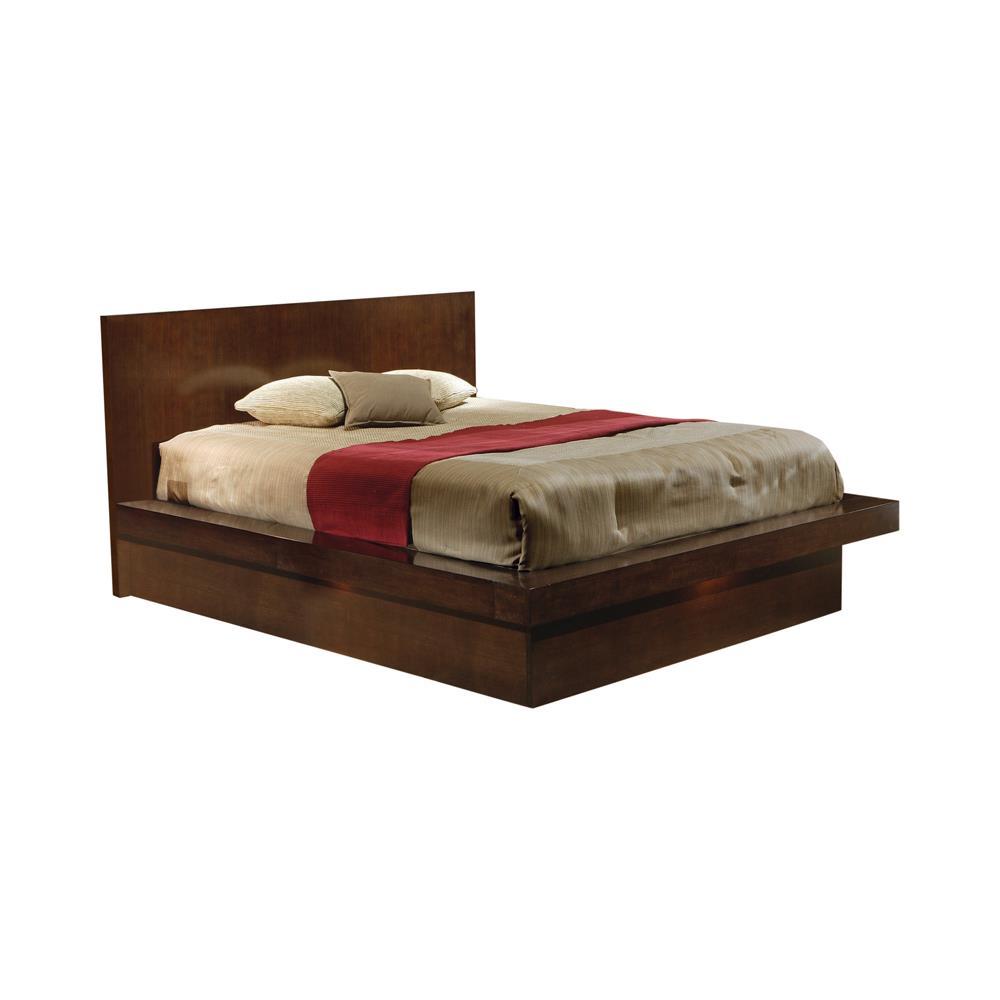 Jessica Dark Cappuccino California King Platform Bed