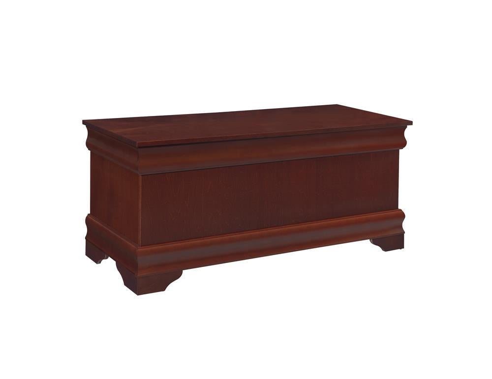 Louis Philippe Traditional Warm Brown Chest