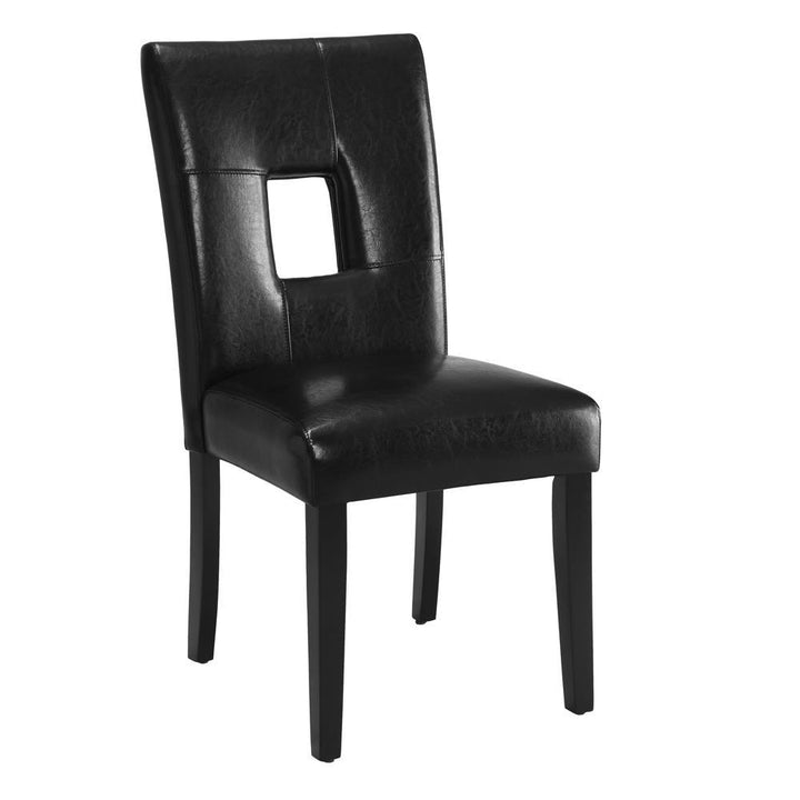 Newbridge Causal Black Counter-Height Chair