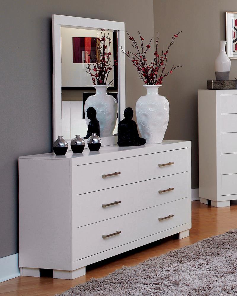 Jessica Contemporary Six-Drawer Dresser