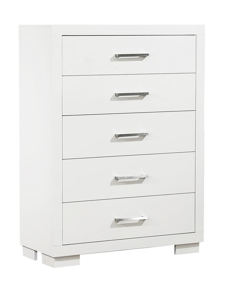 Jessica Contemporary Five-Drawer Chest