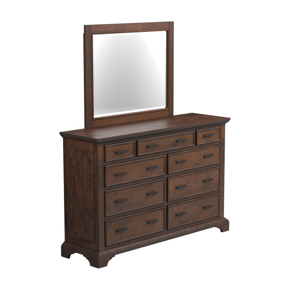 Elk Grove Rustic Nine-Drawer Dresser