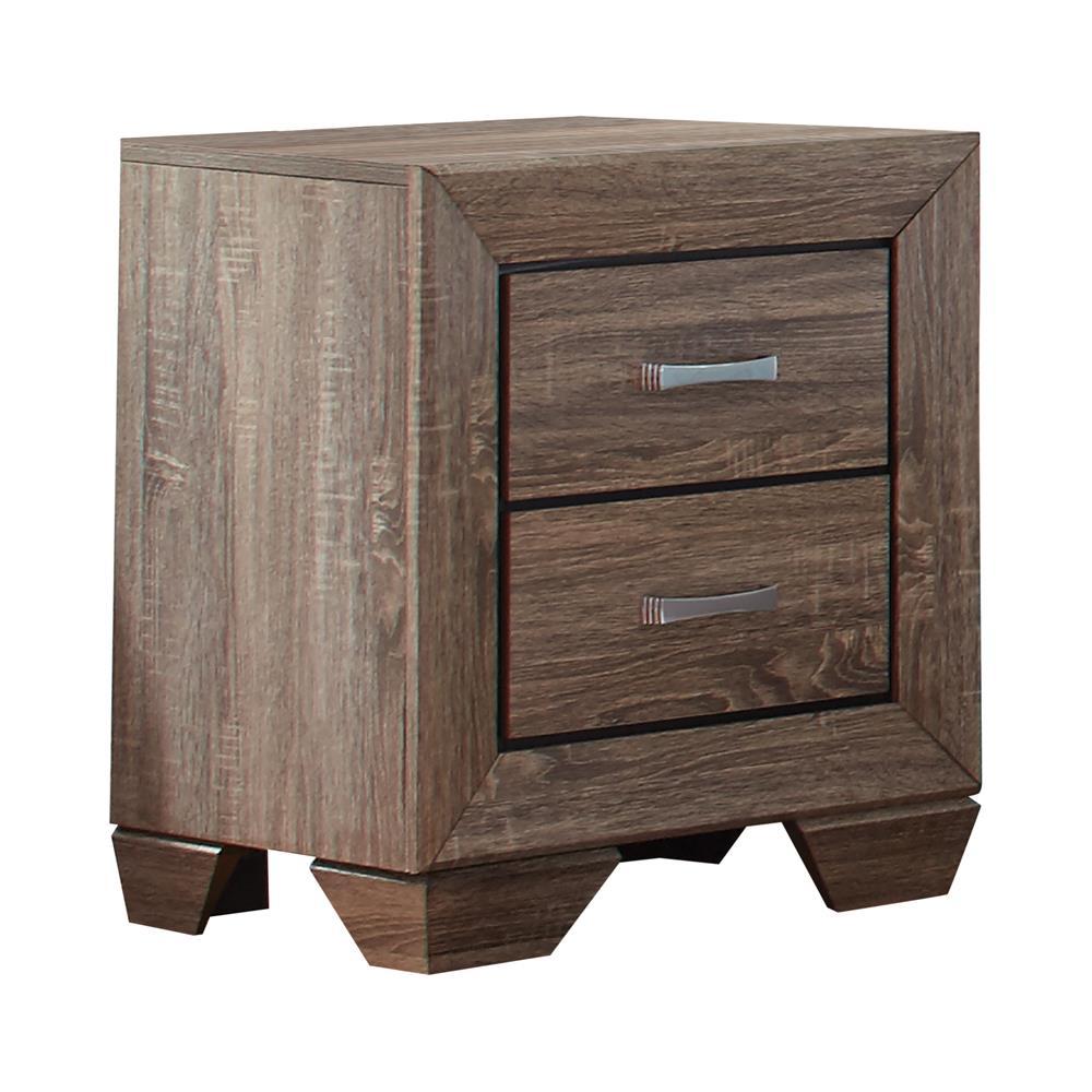 Kauffman Transitional Two-Drawer Nightstand