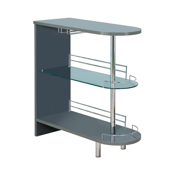 Glossy Grey Bar Unit