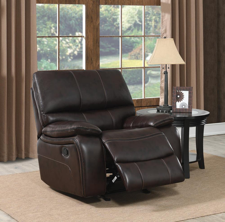 Willemse Chocolate Glider Recliner