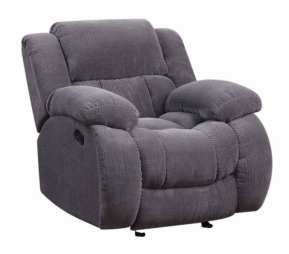 Weissman Grey Glider Recliner