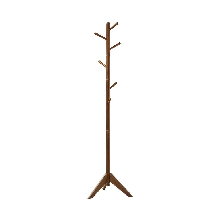 Traditional Brown Coat Rack