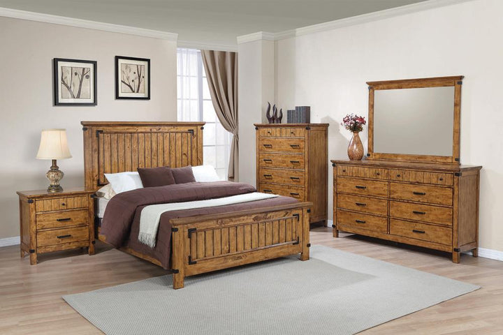 Brenner Rustic Honey Full Bed