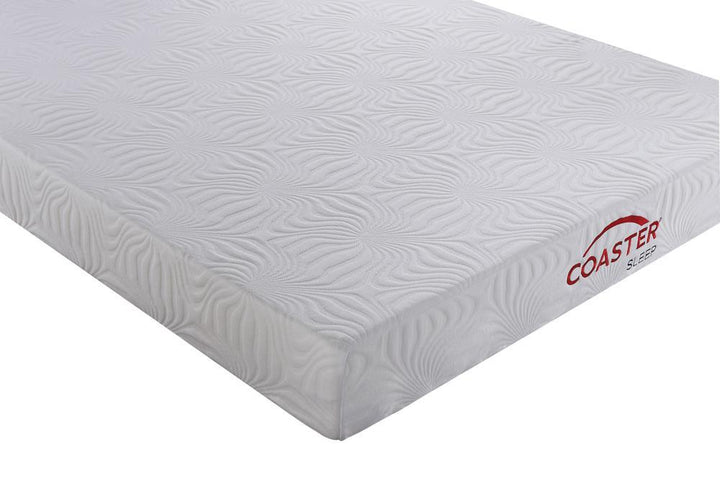 Keegan White 8-Inch Full Memory Foam Mattress