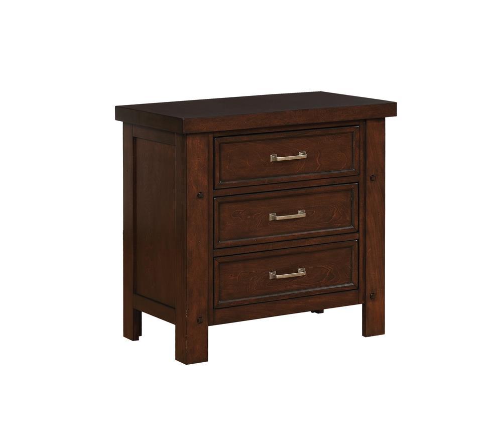 Barstow Transitional Pinot Noir Nightstand