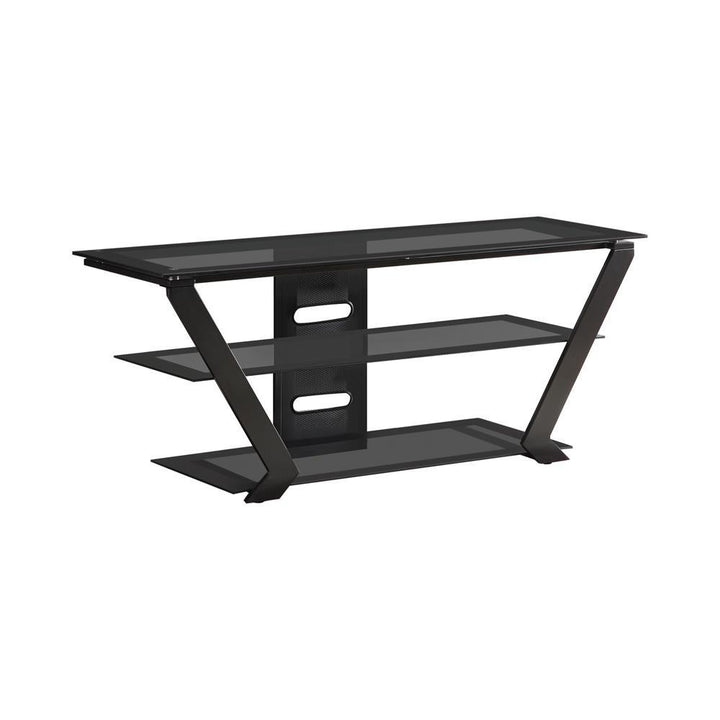 G701370 Contemporary Black TV Console