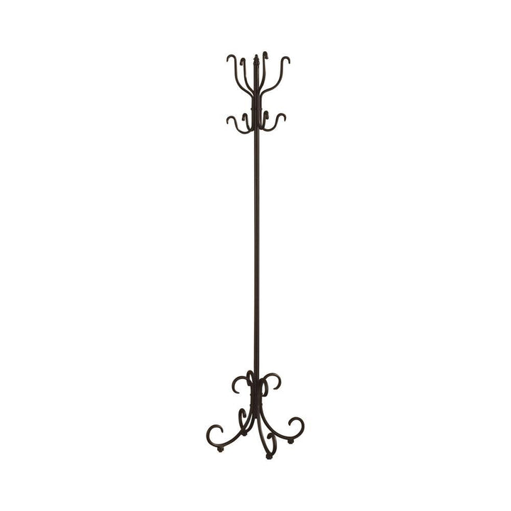 Traditional Black Coat Rack