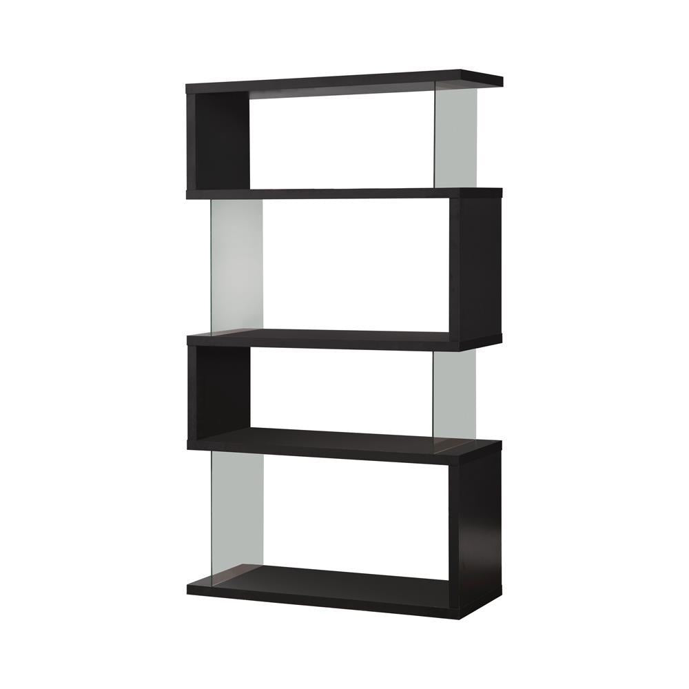 G800340 Casual Black Bookcase