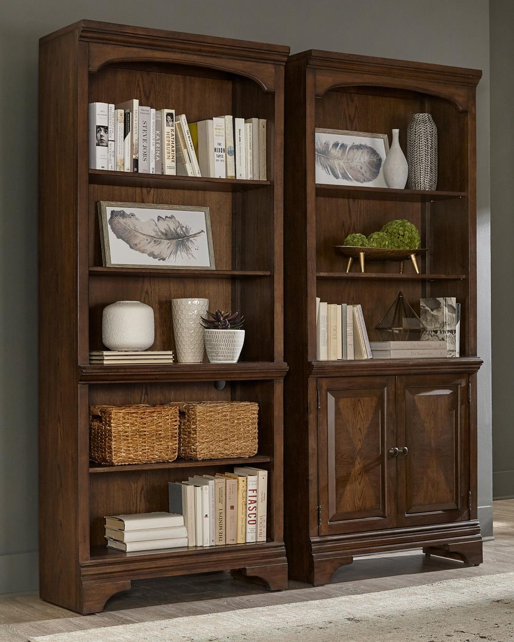 G881281 Bookcase W/ Cabinet