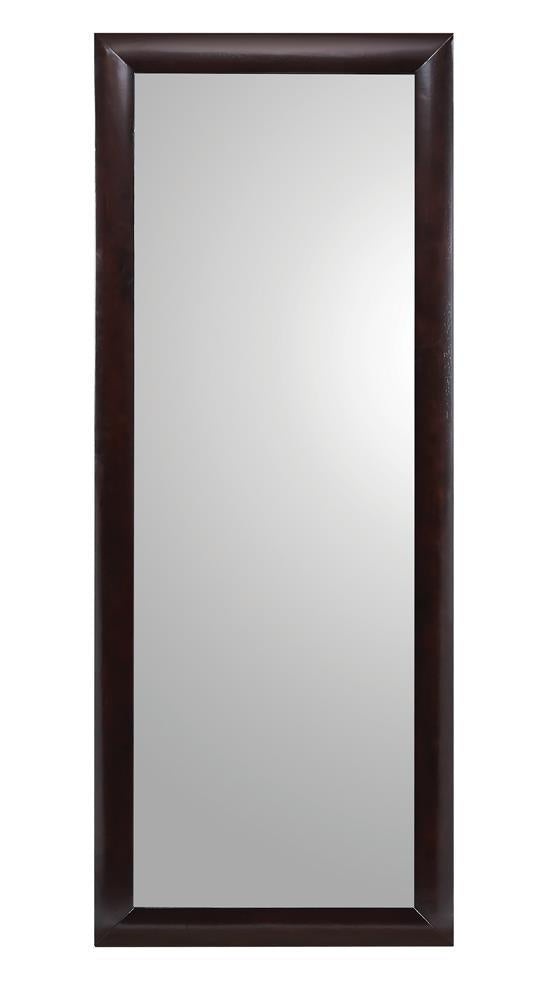 Phoenix Floor Mirror Deep Cappuccino