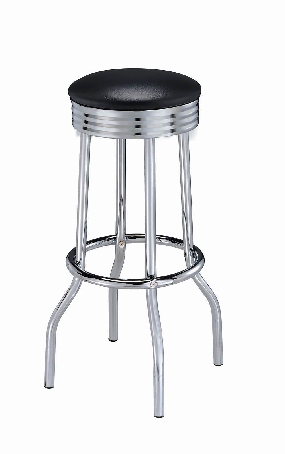 Cleveland Chrome Soda Fountain Bar Stool