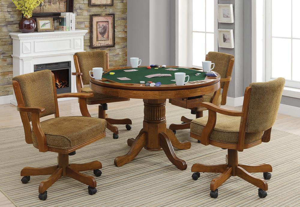 Mitchell Traditional Oak Game Table