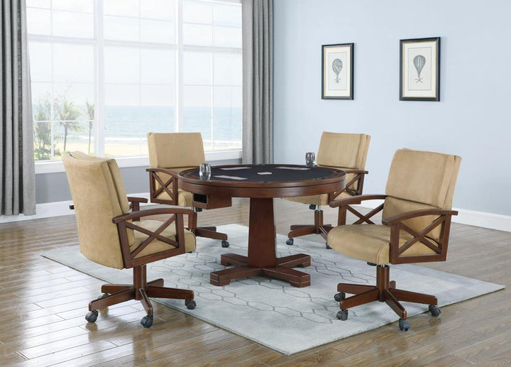 Marietta Casual Tobacco Game Chair