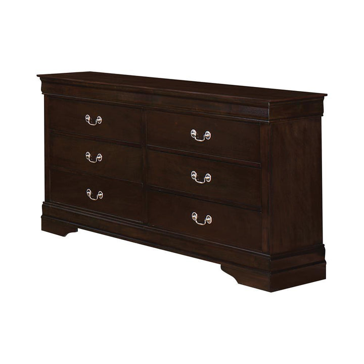 Louis Philippe Six-Drawer Dresser