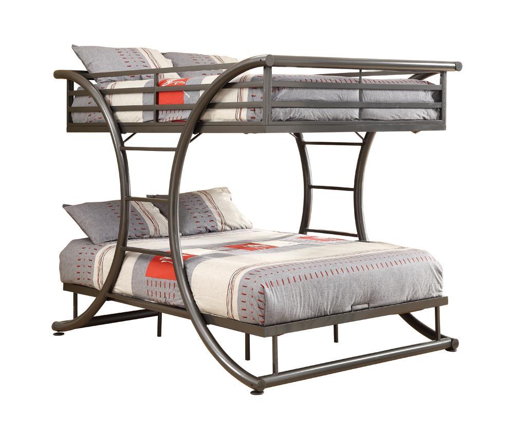 Stephan Metal Full-over-Full Bunk Bed