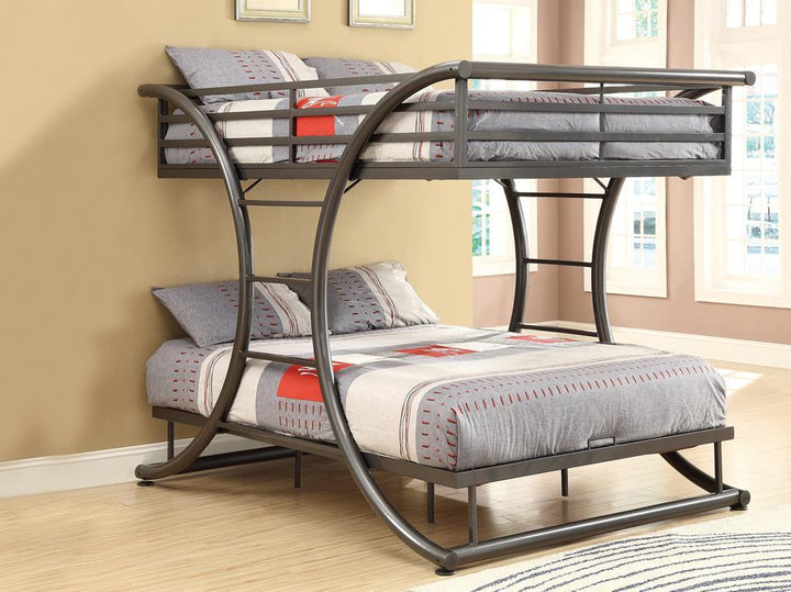 Stephan Metal Full-over-Full Bunk Bed