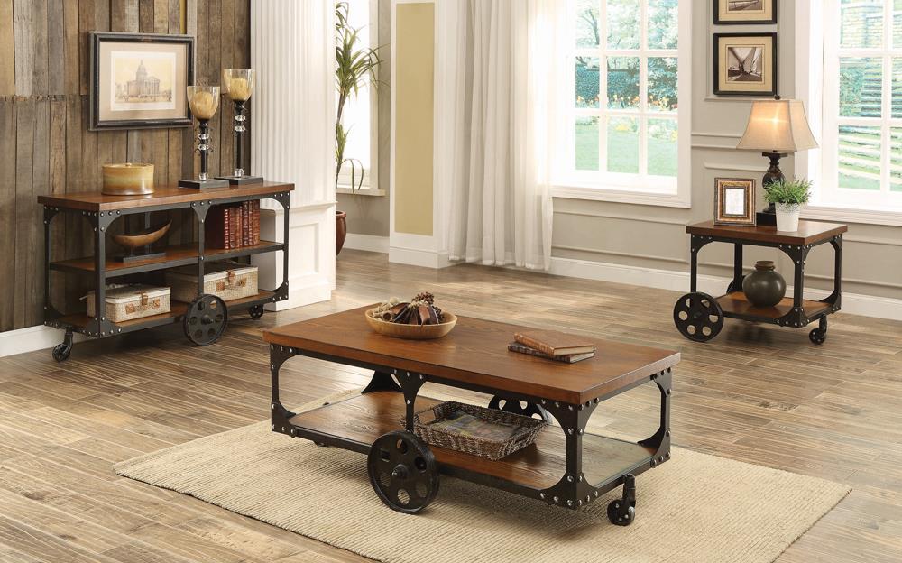 Rustic Cherry Coffee Table