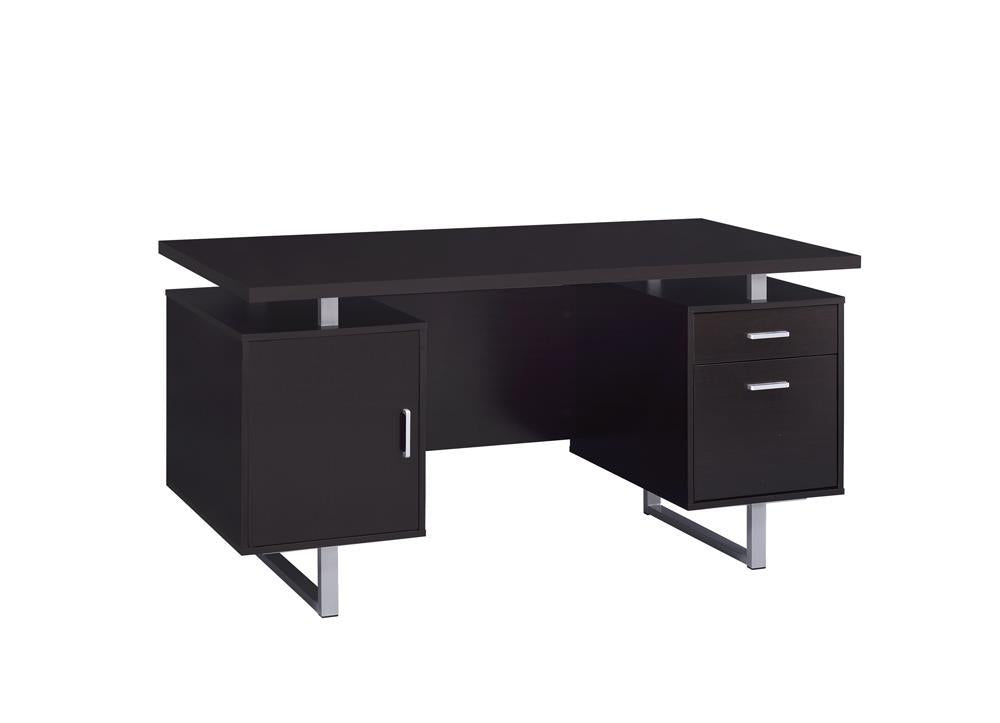 Glavan Contemporary Cappuccino Office Desk