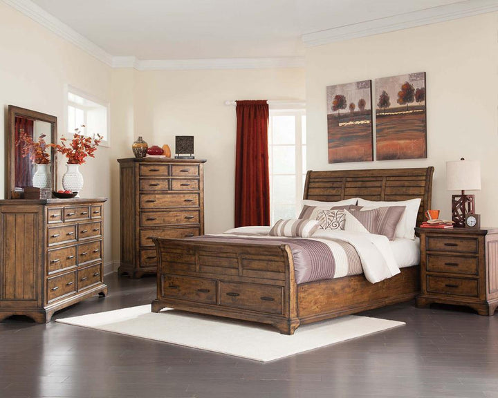 Elk Grove Rustic Eight-Drawer Chest