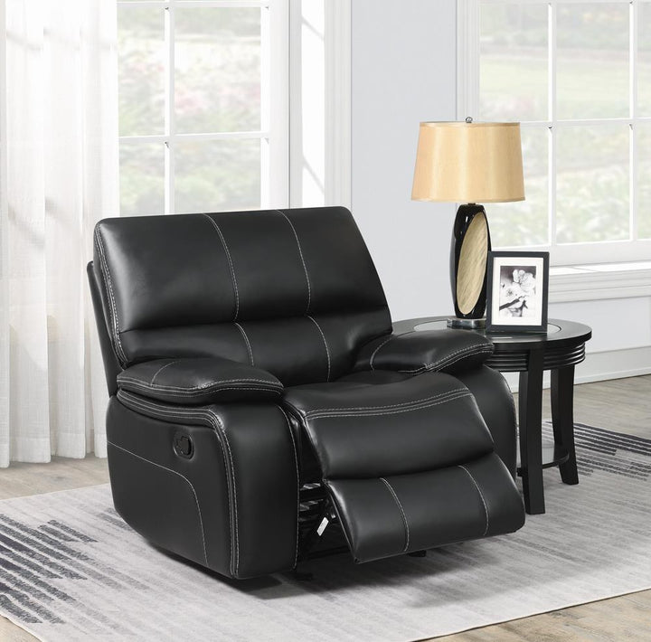 Willemse Black Glider Recliner