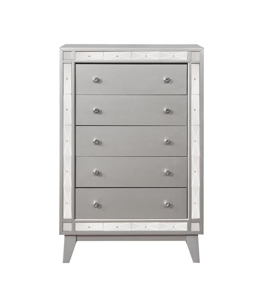 Leighton Contemporary Five-Drawer Chest