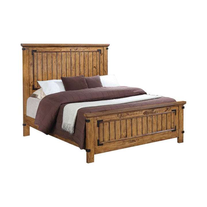 Brenner Rustic Honey Eastern King Bed