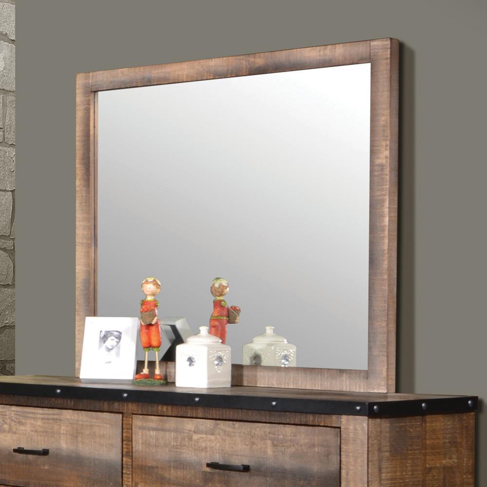 Sembene Antique, Multi-Colored Mirror