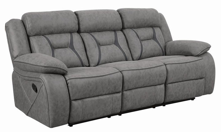 Houston Casual Stone Motion Sofa