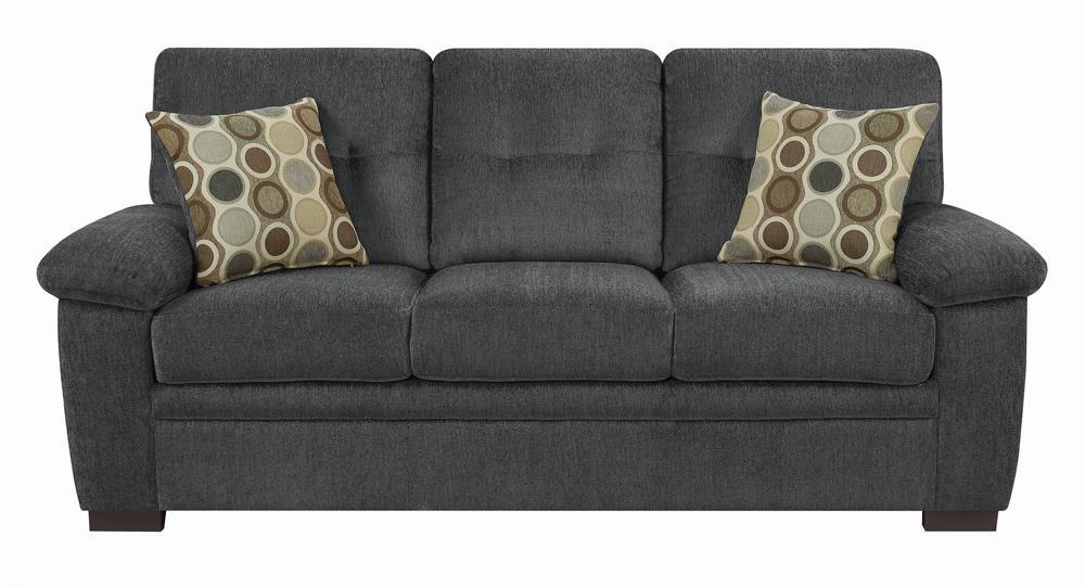 Fairbairn Casual Charcoal Sofa