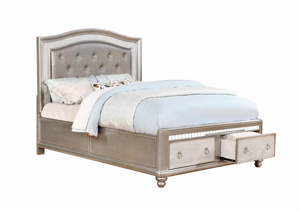 G204183 Bling Game Metallic Eastern King Bed