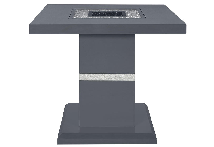 MONACO DARK GREY END TABLE image